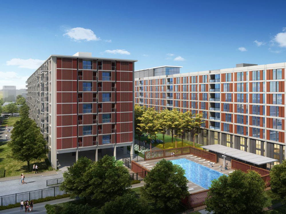 Development finacning for Kiley Apartments in Washington, D.C.'s Southwest Waterfront